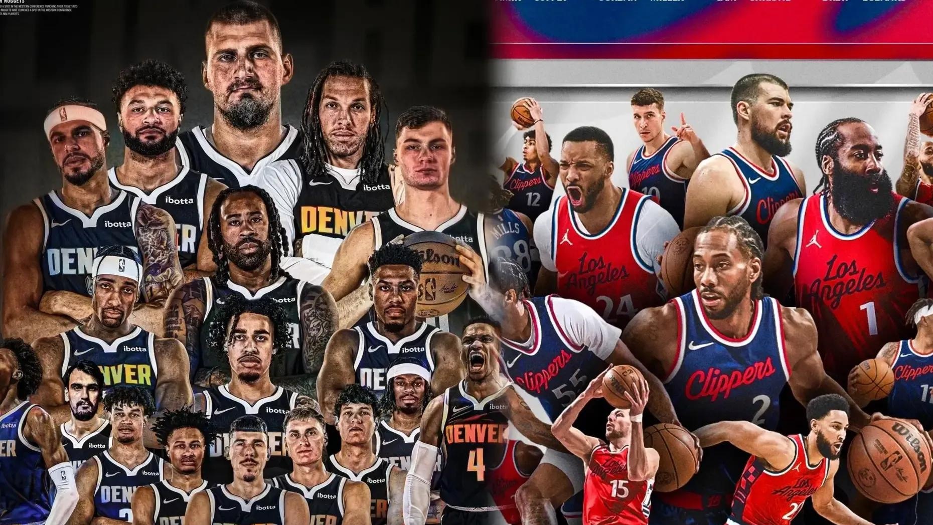 包含快船队核心因伤缺席开季前几场比赛的词条