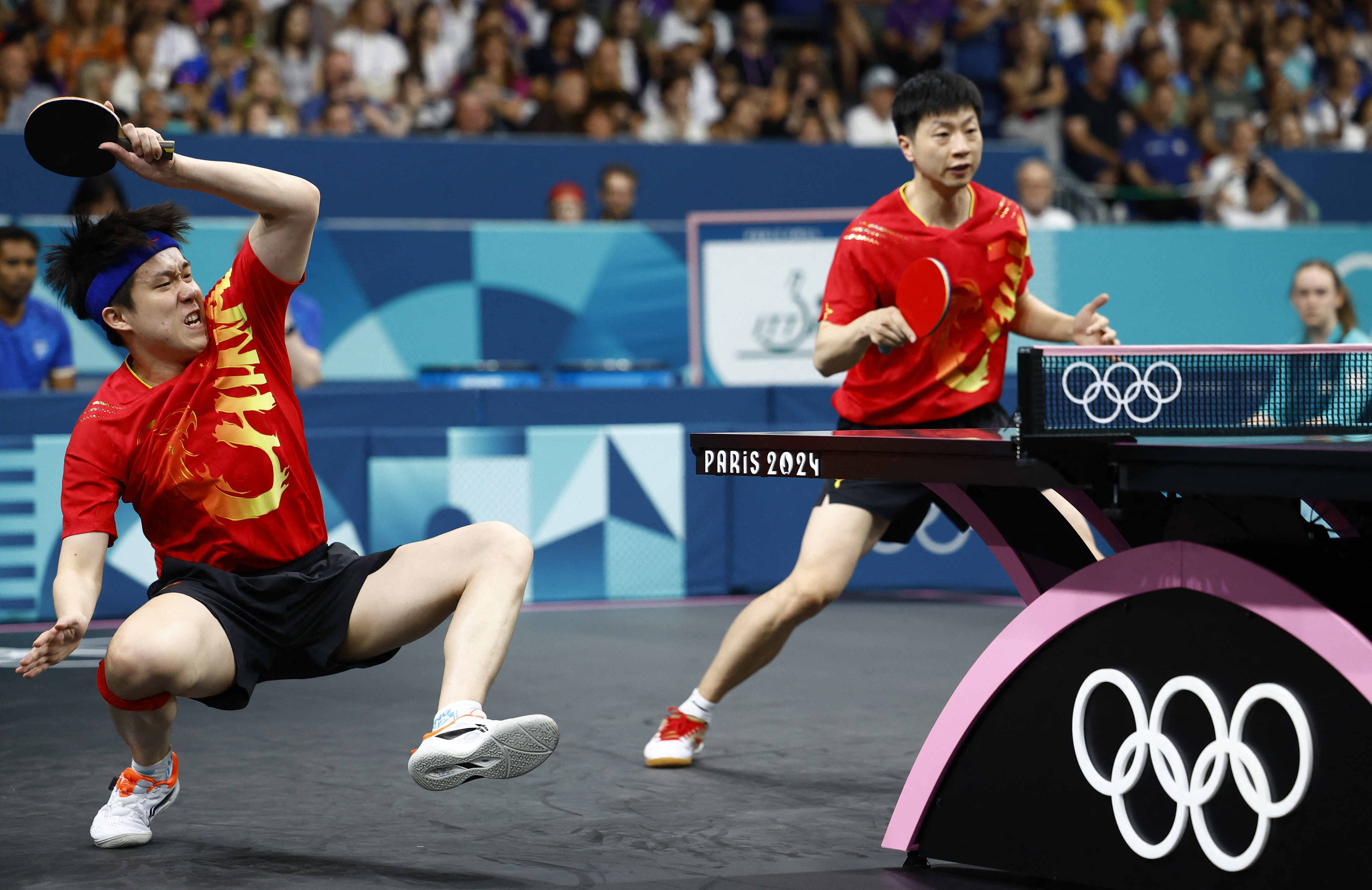 关于奥地利乒乓球队鏖战英国乒乓球队，马龙打破历史纪录的信息